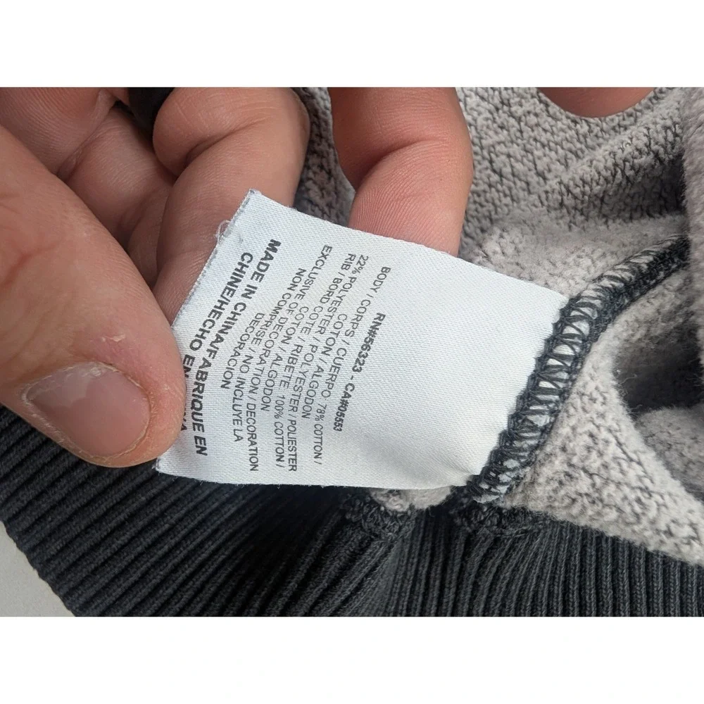 Air Jordan‎ Flight Jumpman Pullover Gray Sweatshirt Heavy Embroidery Large